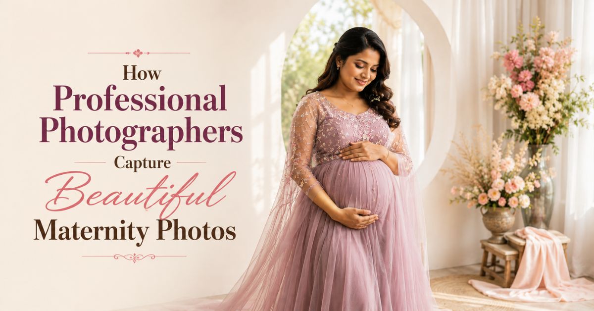 How Professional Photographers Capture Beautiful Maternity Photos